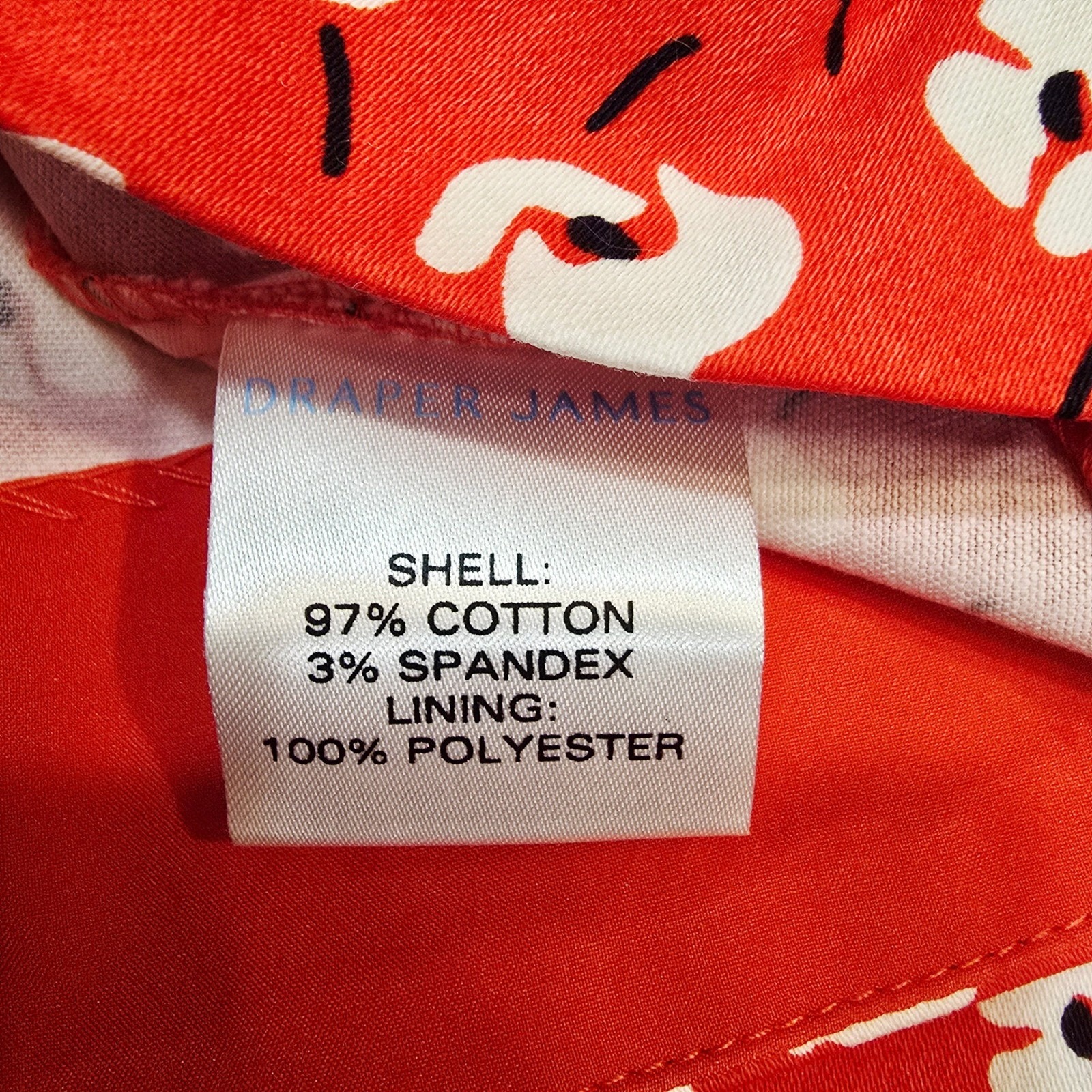 Nwt Draper James Love Circle Dress Lipstick Red Multi Floral V-Neck Drw0479 — image 7 of 8